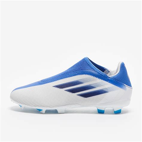 adidas blue and white boots.